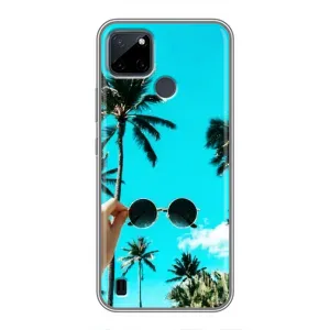 Силіконовий чохол з КАРТИНКАМИ літо для Realme C21Y (AlphaPrint) (Погляд літо)