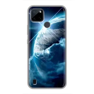 Космические Чехлы для Реалми Ссы21Й (VPrint) (Земля с космоса)