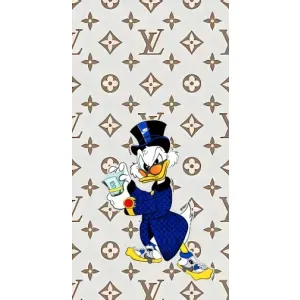 Чехлы для Realme C21Y - Скрудж МакДак Louis Vuitton (PREMIUMPrint) (Макдак на стиле)