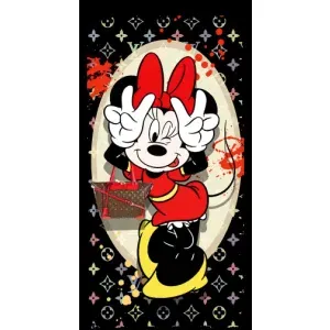 Чехол Disney Mouse Realme C21Y (PREMIUMPrint) (Минни peace)