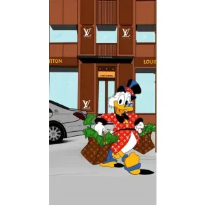 Чехлы для Realme C21Y - Скрудж МакДак Louis Vuitton (PREMIUMPrint) (Скрудж ЛВ)