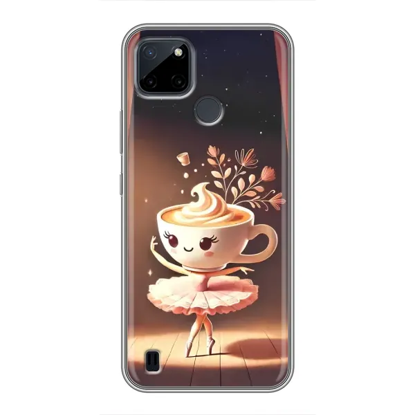 Чохол з принтом «Балерина капучина» для Realme C25Y