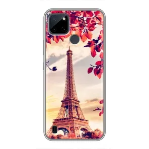 Чехол Эйфелева Башня для Realme C25Y - (AlphaPrint) (Эйфелева Башня)