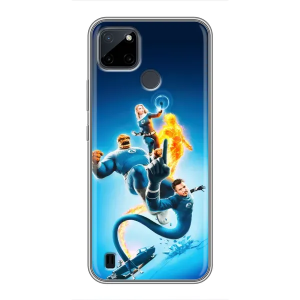 Чохол з принтом «Герої Фантастична Четвірка» для Realme C25Y