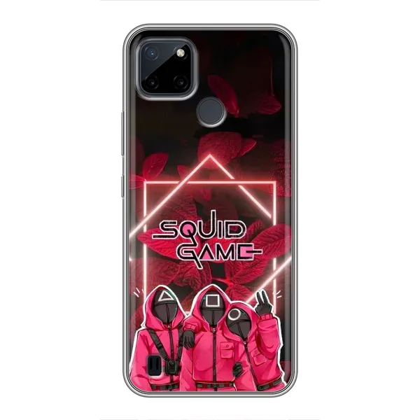 Чехол с принтом «Охранники Игра кальмара» для Realme C25Y