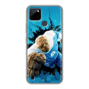Чехол с принтом Фантастическая четверка для Realme C25Y (Существо Фантастическая Четверка)