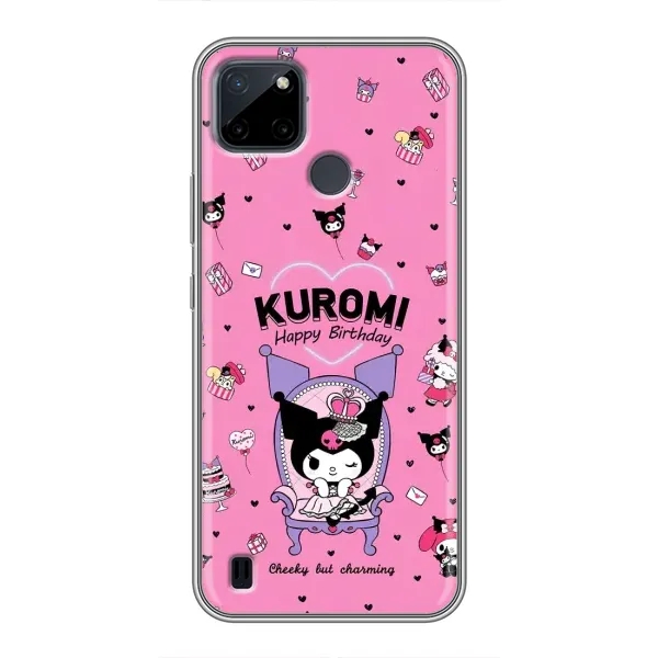 Чехол с принтом «KUROMI» для Realme C25Y Чехол с принтом «KUROMI» для Realme C25Y