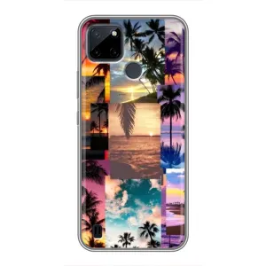 Силіконовий чохол з КАРТИНКАМИ літо для Realme C25Y (AlphaPrint) (Літня відпустка)