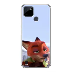 Чехол Зоотрополіс на Realme C25Y (Лис Ник)