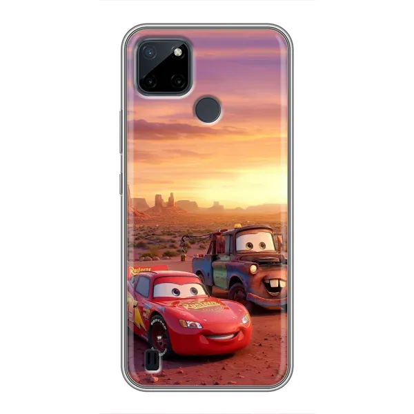 Чохол з принтом «Маквін та Сирник» для Realme C25Y Чохол з принтом «Маквін та Сирник» для Realme C25Y