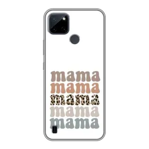 Чохли для мами на Realme C25Y (Текстовий колаж мама)