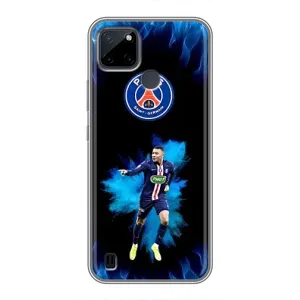 Чохли Кіліан Мбаппе для Realme C25Y (Мбаппе у вогні)