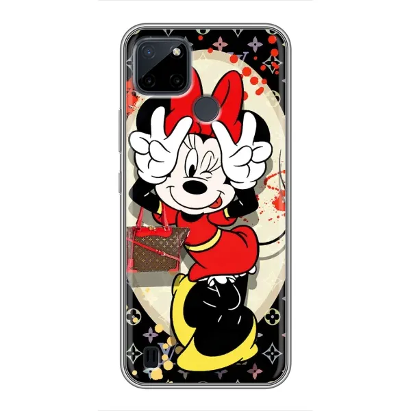 Чехол с принтом «Минни peace» для Realme C25Y Чехол с принтом «Минни peace» для Realme C25Y