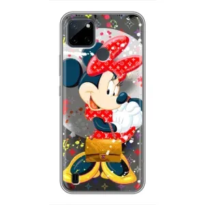 Чохол Disney Mouse Realme C25Y (PREMIUMPrint) (Minni з бантіком)