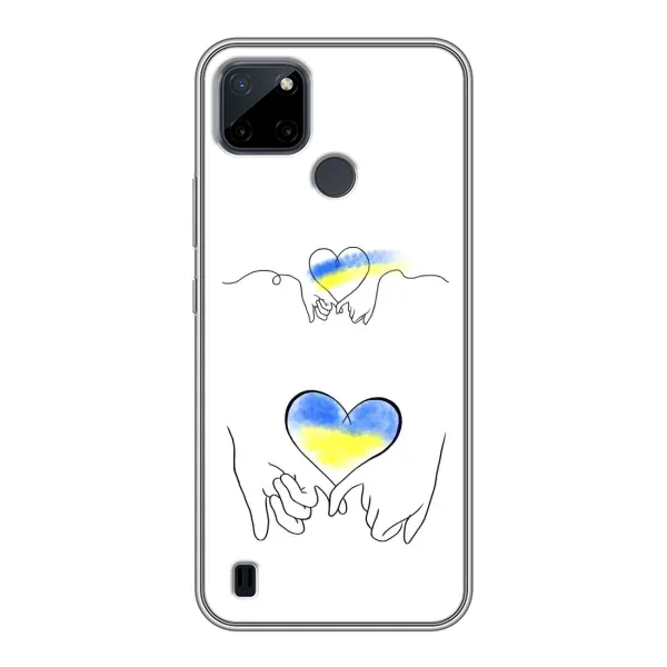 Чехол с принтом «Мир Украине» для Realme C25Y
