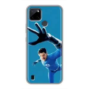 Чехол с принтом Фантастическая четверка для Realme C25Y (Мистер Фантастик супергерой)