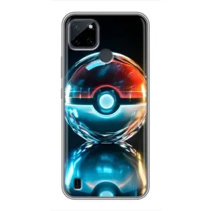 Чохол з Пікачу на Realme C25Y (М'яч Пікачу)
