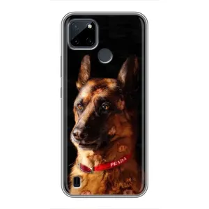Чехлы с картинками животных Realme C25Y (Овчарка)