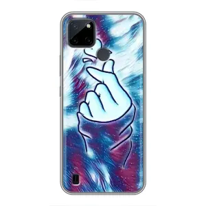 Чехол с принтом «Радужное сердце» для Realme C25Y