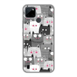Чохли з Котиками для Realme C25Y (VPrint) (Мальовані котики)