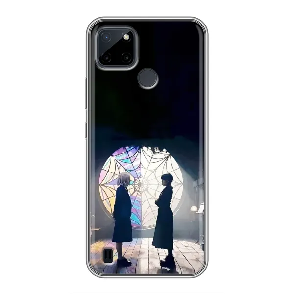 Чехол с принтом «Уэнздей и Инид» для Realme C25Y