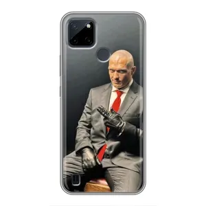 Чехол с принтом «Усик Hitman» для Realme C25Y