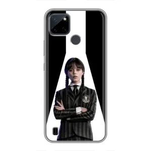 Чехлы Венсдей на Realme C25Y Уэнсдей (AlphaPrint) (W-Wednesday)