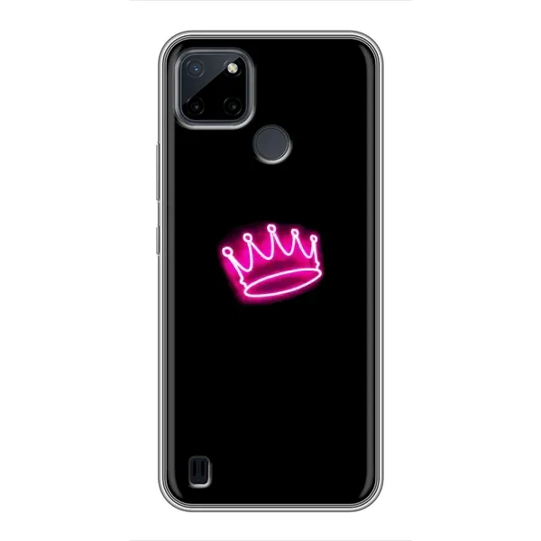 Чехол с принтом «Яркая корона» для Realme C25Y Чехол с принтом «Яркая корона» для Realme C25Y