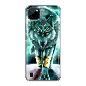 Захисні чохли для Реалмі С25У (AlphaPrint) (ХІТ продаж) ВОВК