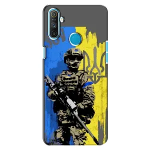 Чехлы с картинкой ЗСУ для Realme C3 (AlphaPrint) (АРТ солдат)