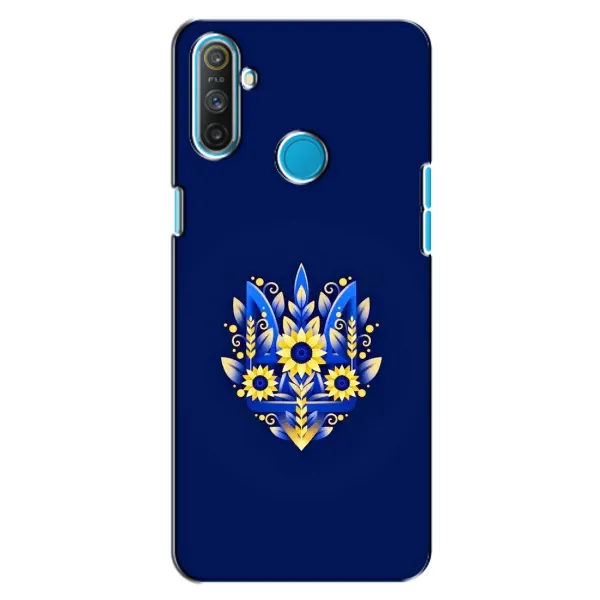 Чохол з принтом «Квітковий Герб» для Realme C3