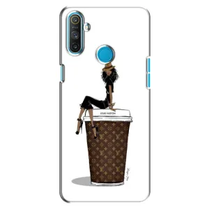 Чохли Луі Вітон для Realme C3 (AlphaPrint - LOUIS VUITTON) (кава LOUIS VUITTON)
