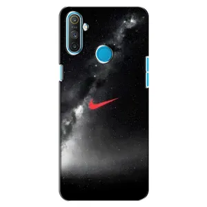 Чохол для Realme C3 - з принтом Найк (AlphaPrint) (Найк червоний)