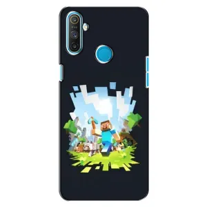 Чохол Майнкрафт на Realme C3 (AlphaPrint) Minecraft (персонажі Minecraft)
