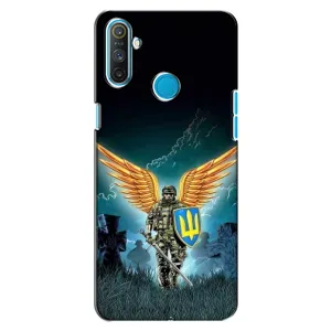 Чехлы с картинкой ЗСУ для Realme C3 (AlphaPrint) (Солдат ЗСУ)