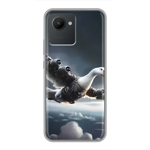 Чохол з принтом «Бомбардіні гусіні» для Realme C30 Чохол з принтом «Бомбардіні гусіні» для Realme C30