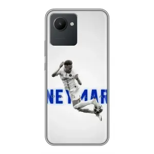 Чохол Неймар для Realme C30 (AlphaPrint) (Бразилець Неймар)