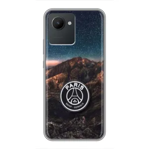 Чехлы PSG для Realme C30 (AlphaPrint) (ФК ПСЖ)