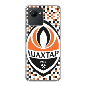 Чехлы для Realme C30 (VPrint) - Футбольные клубы (ФК Шахтер)