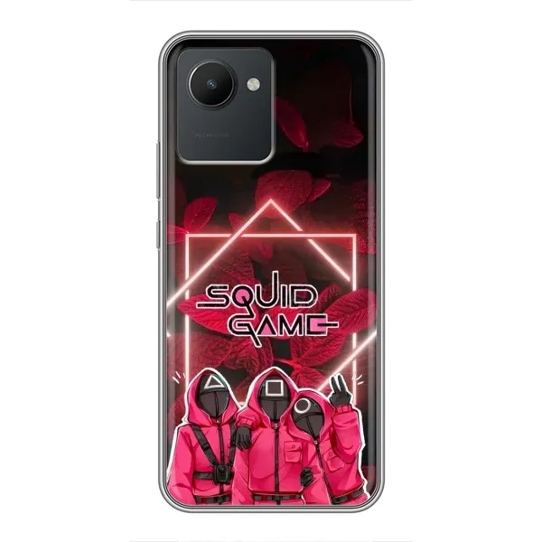Чохол з принтом «Охоронці Гра кальмара» для Realme C30 Чохол з принтом «Охоронці Гра кальмара» для Realme C30
