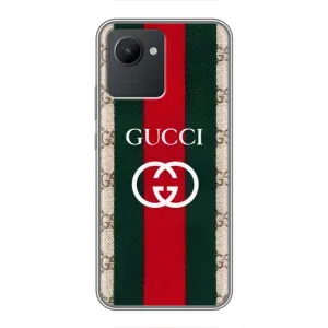 Чехлы ГУЧЧИ для Реалми С30 (AlphaPrint) (Gucci дизайн)
