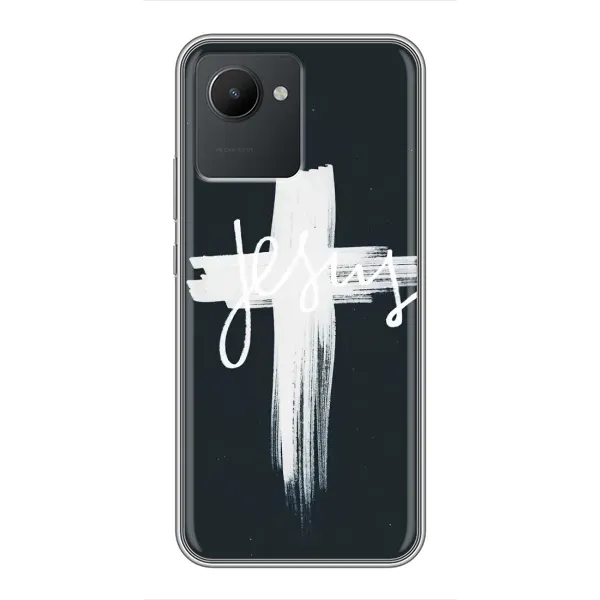 Чехол с принтом «Иисус» для Realme C30