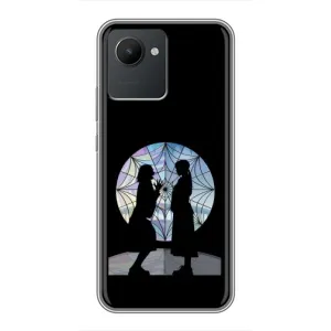 Чохли Венсдей на Realme C30 Уенсдей (AlphaPrint) (кімната Венздей)