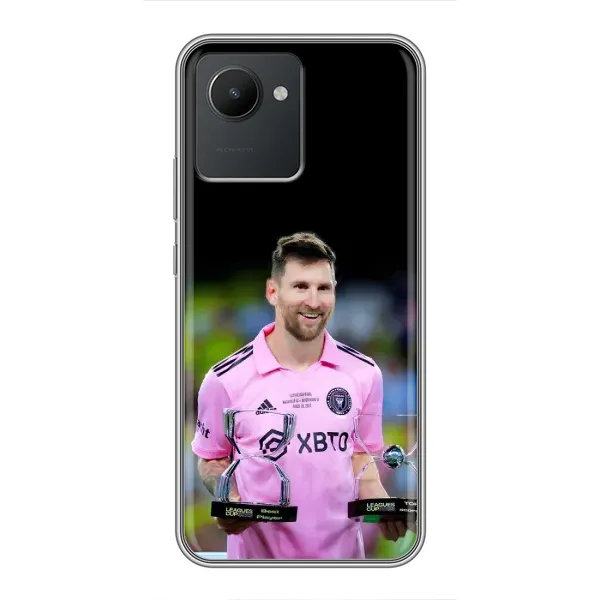 Чохол з принтом «Кубки Мессі» для Realme C30