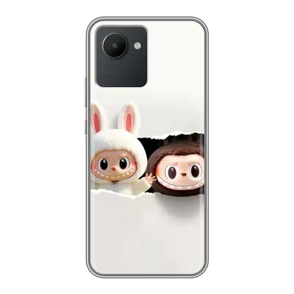 Чохол з принтом «Лабубу» для Realme C30 Чохол з принтом «Лабубу» для Realme C30