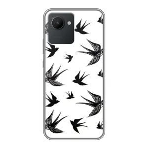 Чехол с птицами на Realme C30 (VPrint)