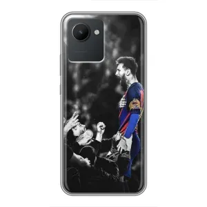 Чохли Мессі для Realme C30 (AlphaPrint) (Lionel Messi)