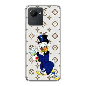 Чехлы для Realme C30 - Скрудж МакДак Louis Vuitton (PREMIUMPrint) (Макдак на стиле)