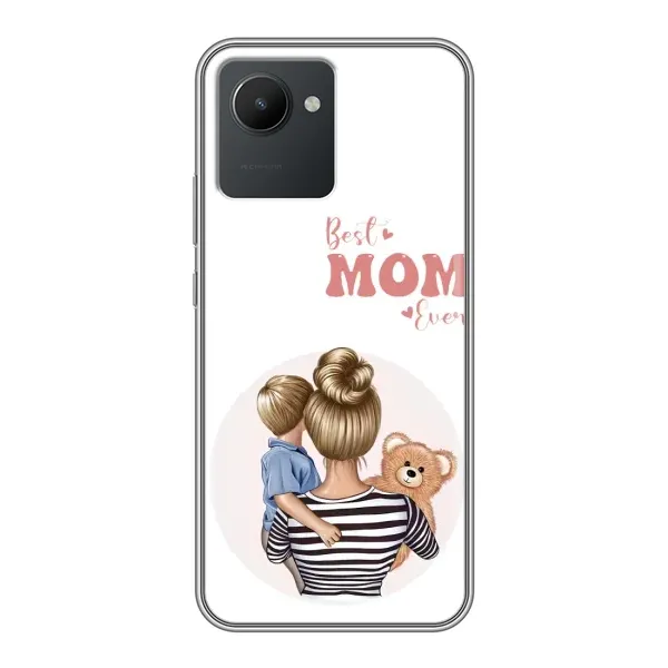 Чехол с принтом «Мама и сын» для Realme C30 Чехол с принтом «Мама и сын» для Realme C30