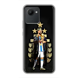 Чехлы для Realme C30 (Leo чемпион) (AlphaPrint)